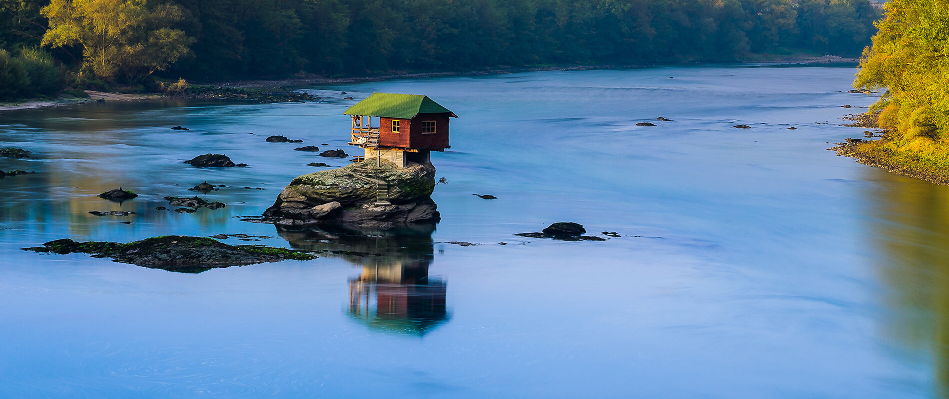 Western Serbia: Šargan Eight Train, The Wood town & The House on Drina River